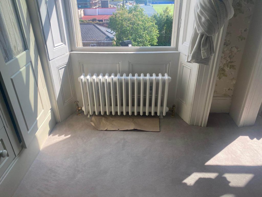 New radiator installed